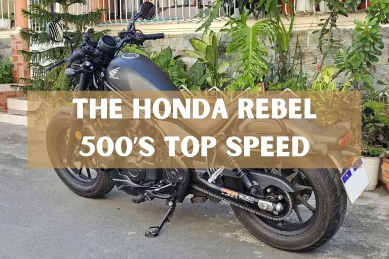 The Honda Rebel 500’s Top Speed & Performance Capabilities