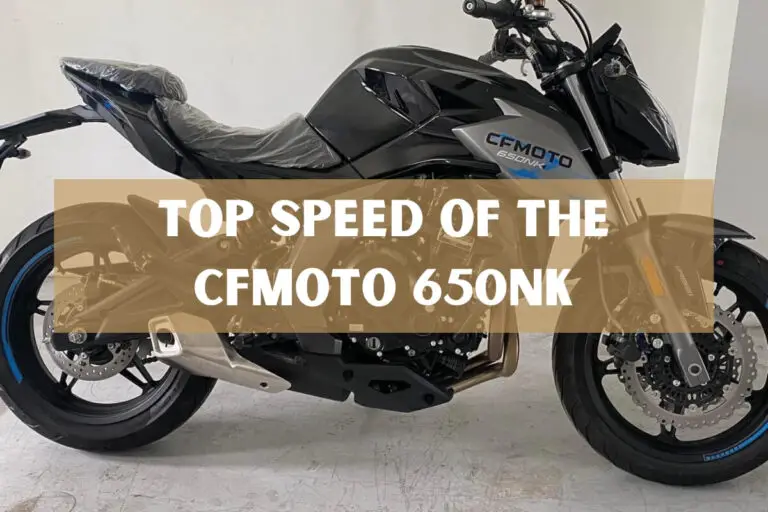 What is the Top Speed of the cfmoto 650nk?