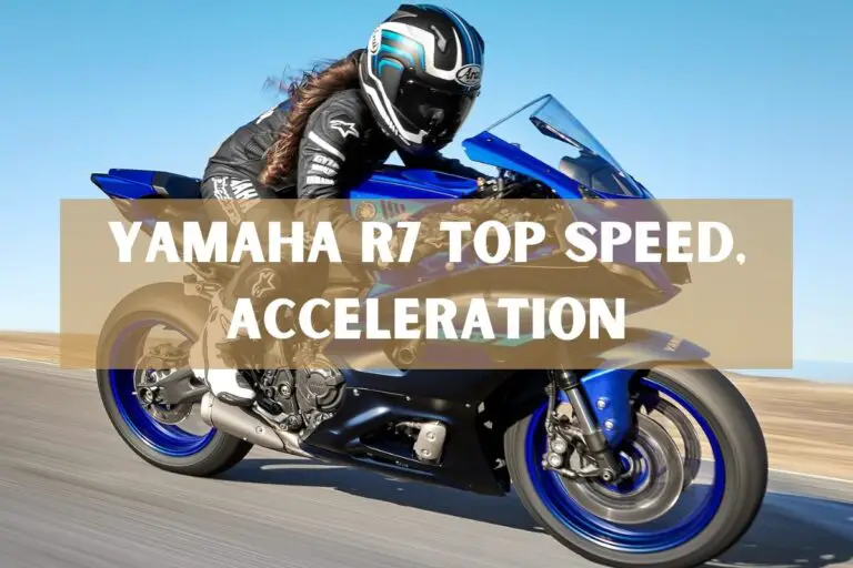 Yamaha R7 Top Speed, Acceleration & Performance capabilities