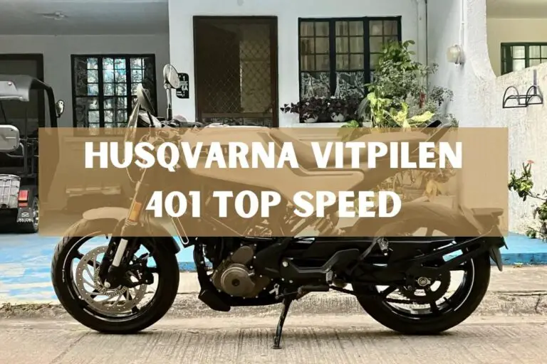husqvarna vitpilen 401 Top Speed & Performance Review