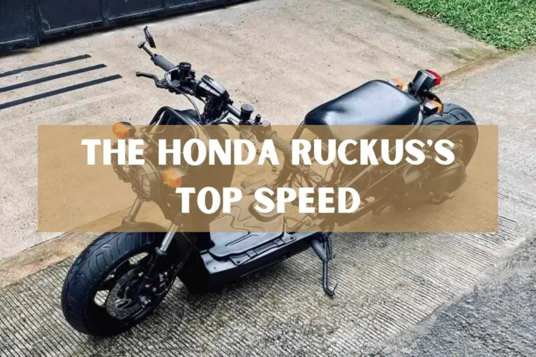 the Honda Ruckus’s Top Speed & How Can You Make it Faster?