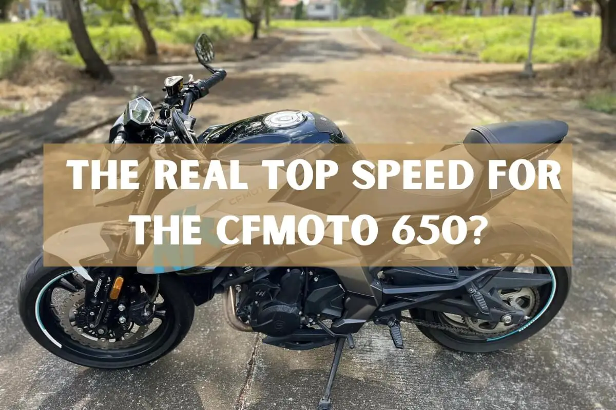 Top Speed for the CFmoto 650