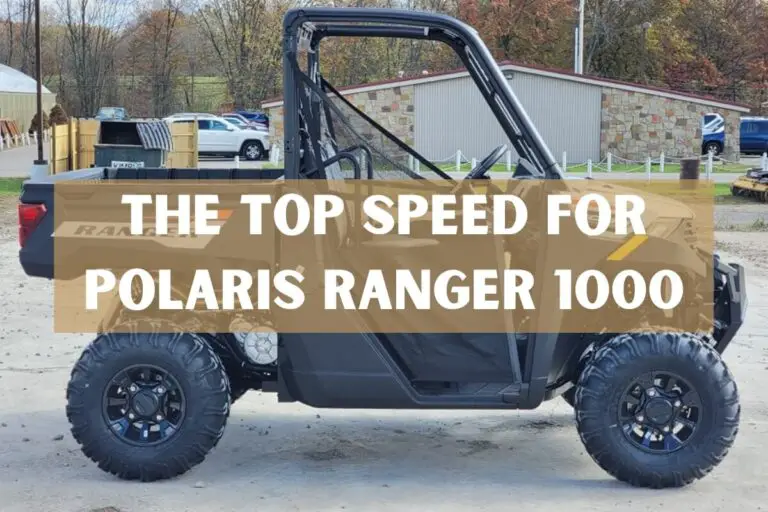What is the Real Top Speed for  Polaris Ranger 1000?