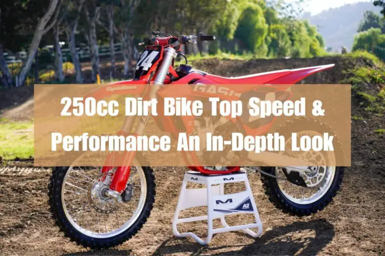 250cc Dirt Bike Top Speed & Performance: An In-Depth Look