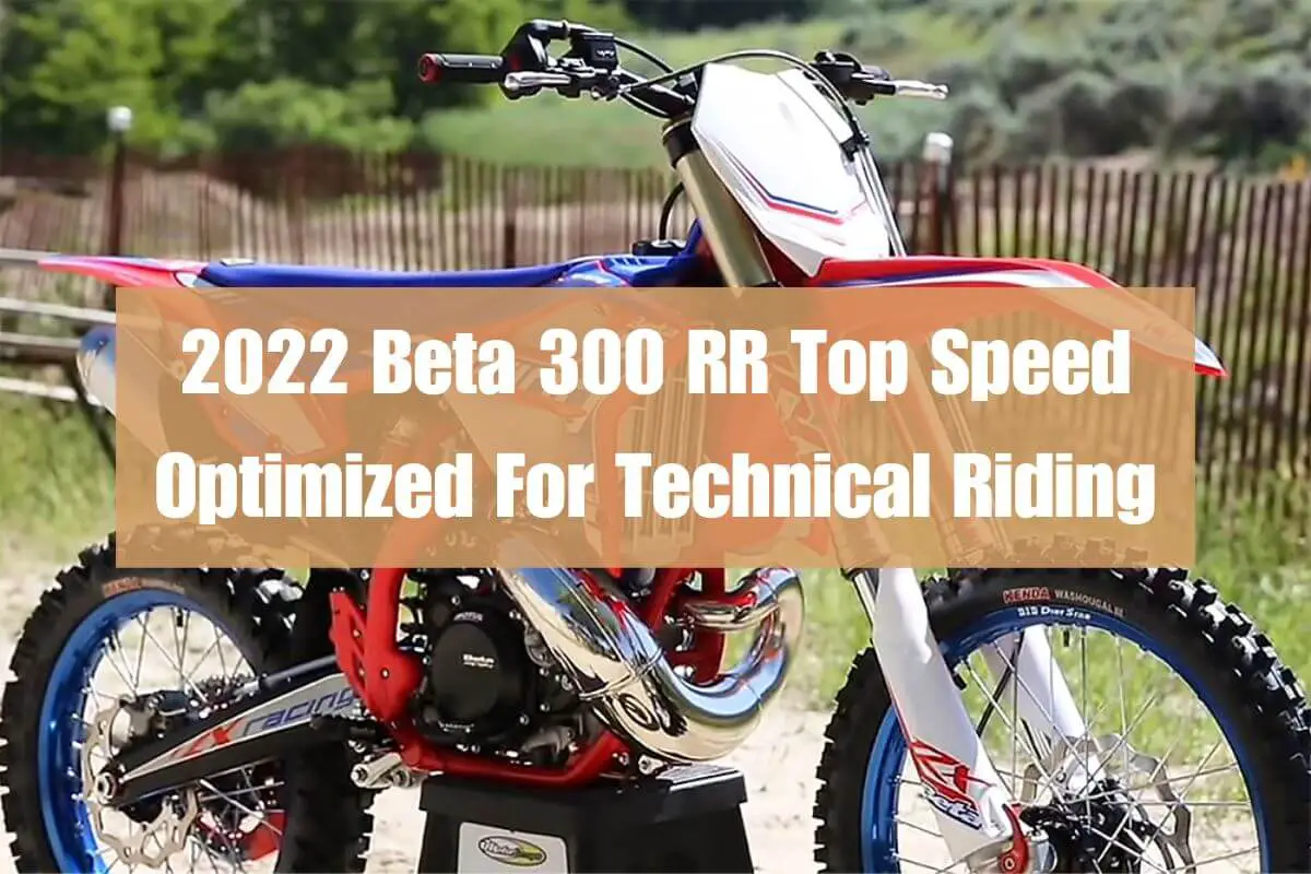 2022 Beta 300 RR Top Speed