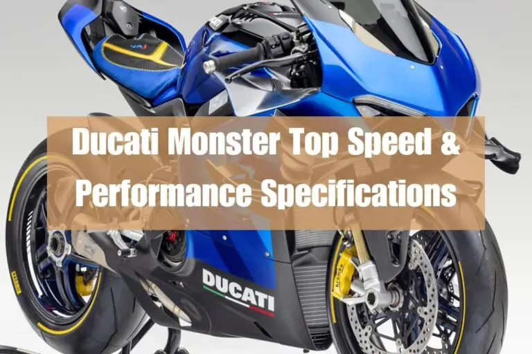 Ducati Monster Top Speed & Performance Specifications