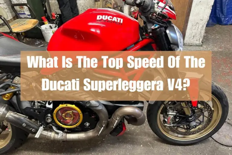 What is the Top Speed of the Ducati Superleggera V4?