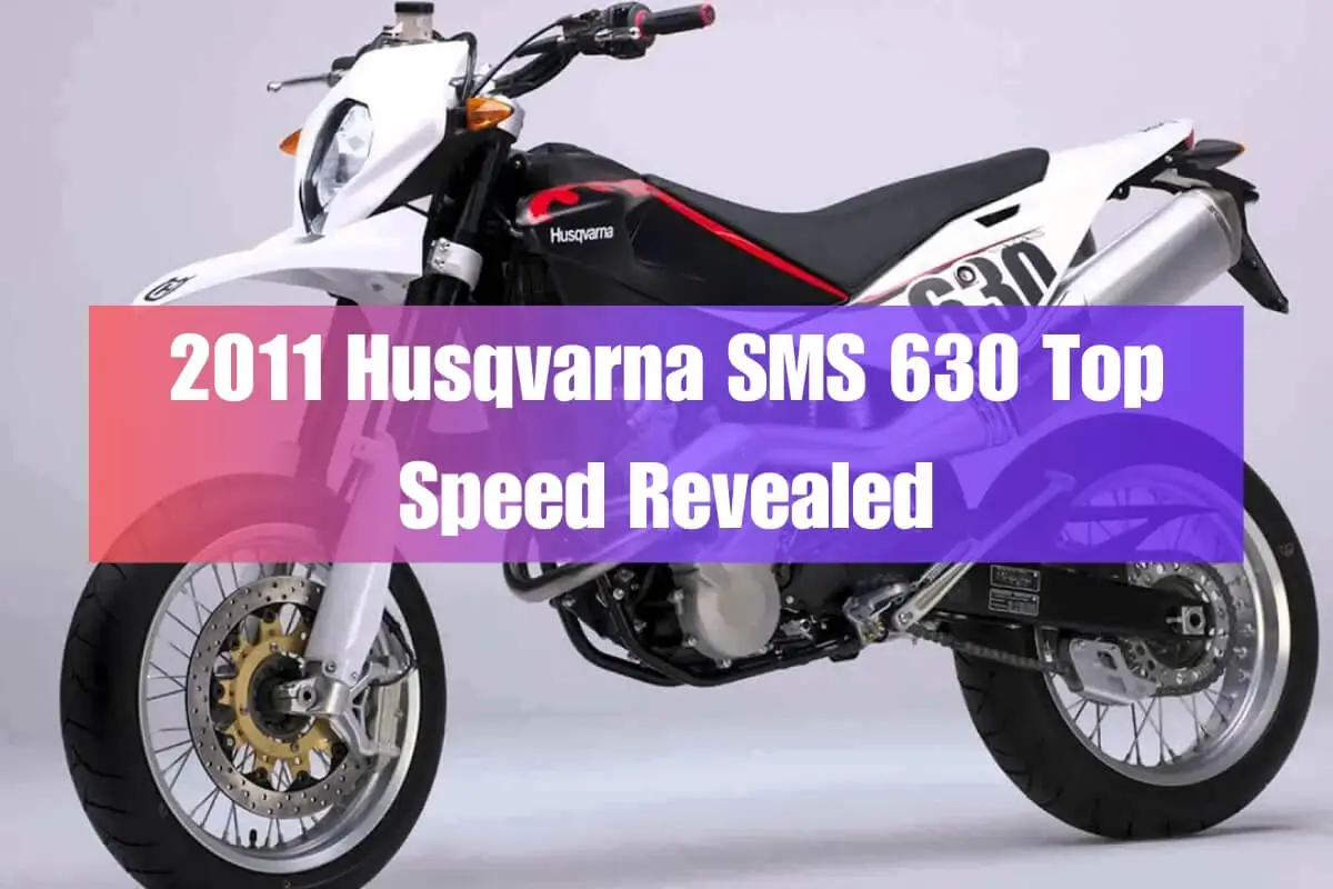 2011 Husqvarna SMS 630 Top Speed Revealed