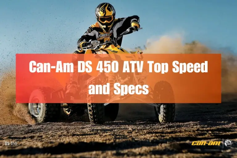 Can-Am DS 450 ATV Top Speed and Specs