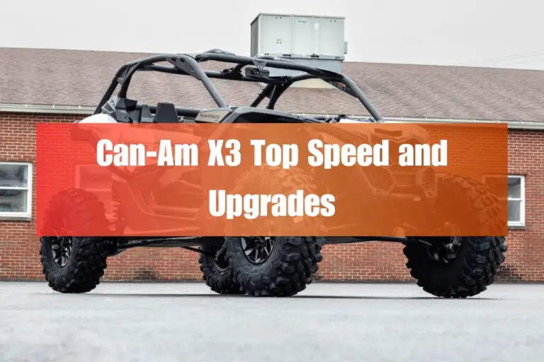 Can-Am X3 Top Speed and Upgrades