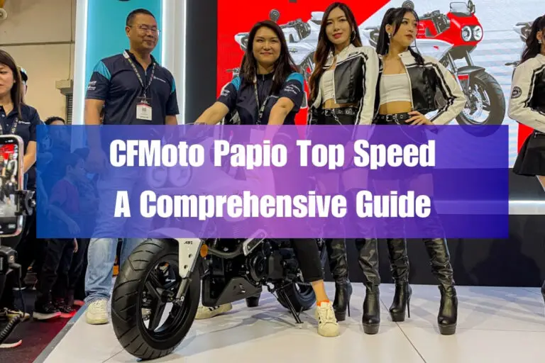 CFMoto Papio Top Speed: A Comprehensive Guide