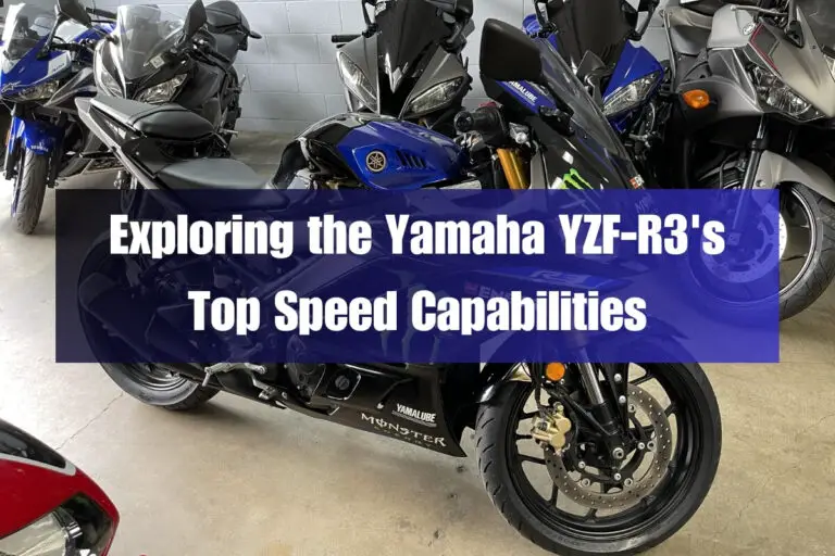 Exploring the Yamaha YZF-R3’s Top Speed Capabilities