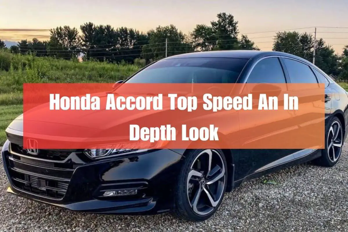 Honda Accord Top Speed