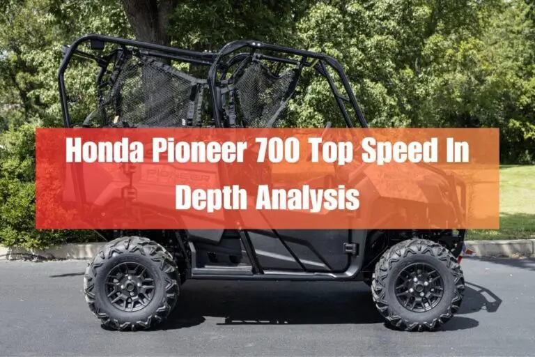 Honda Pioneer 700 Top Speed: In-Depth Analysis