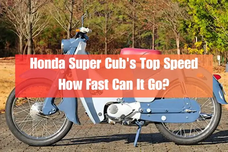 Honda Super Cub’s Top Speed: How Fast Can It Go?