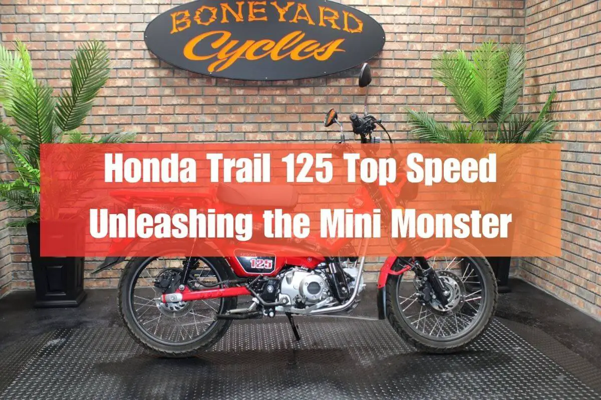 honda trail 125 top speed