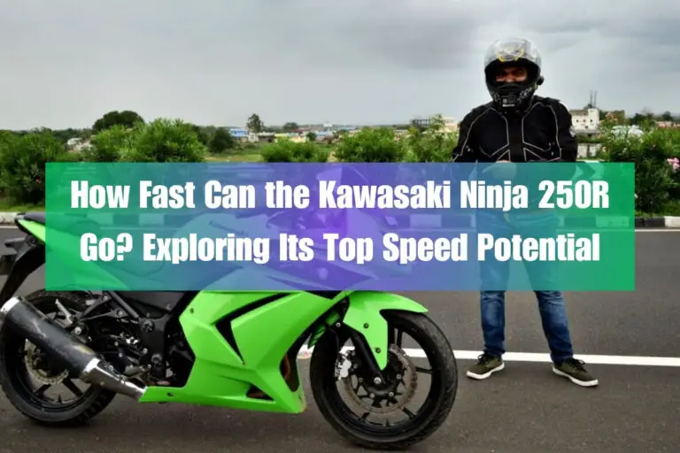 How Fast Can the Kawasaki Ninja 250R Go? Exploring Its Top Speed Potential