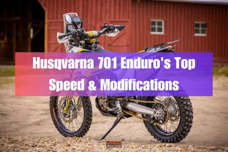 Husqvarna 701 Enduro’s Top Speed & Modifications