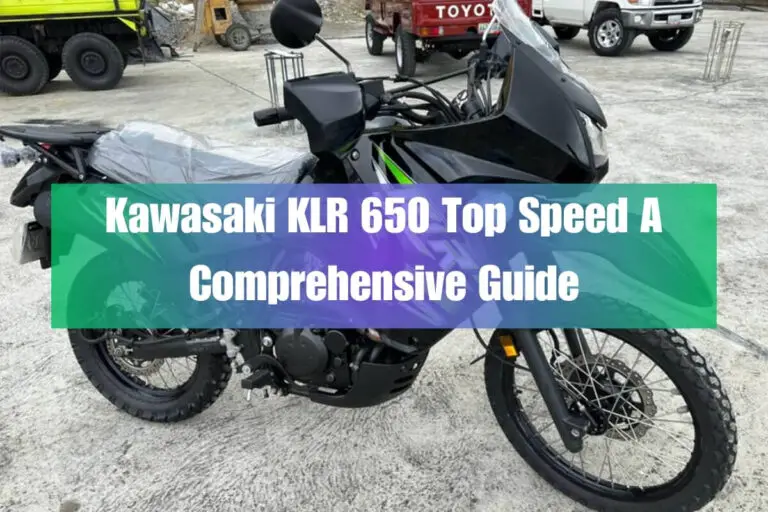 Kawasaki KLR 650 Top Speed: A Comprehensive Guide