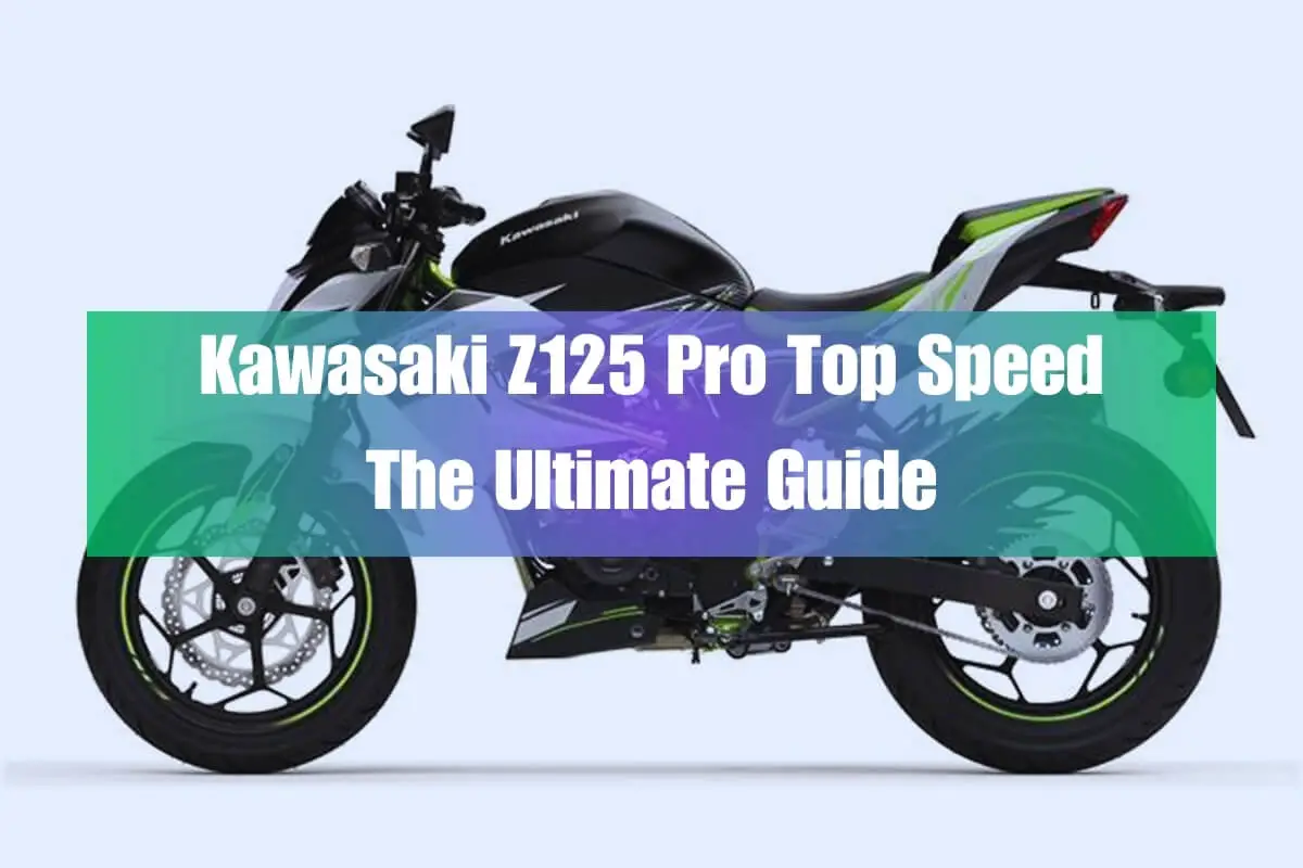 kawasaki z125 pro top speed