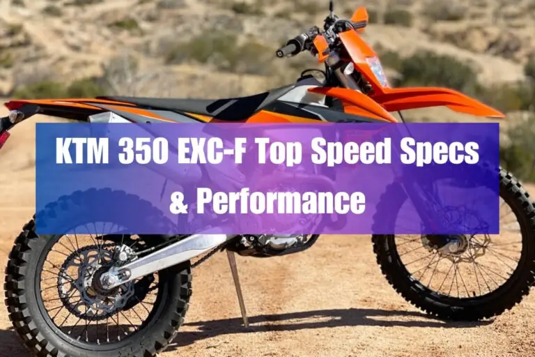 KTM 350 EXC-F Top Speed: Specs & Performance