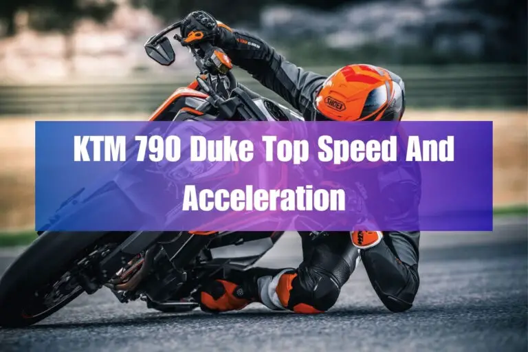 KTM 790 Duke Top Speed and Acceleration