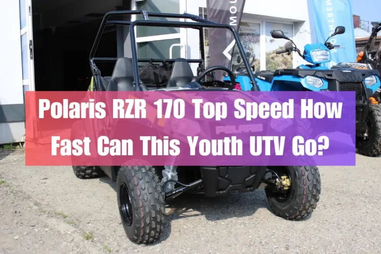 Polaris RZR 170 Top Speed: How Fast Can This Youth UTV Go?