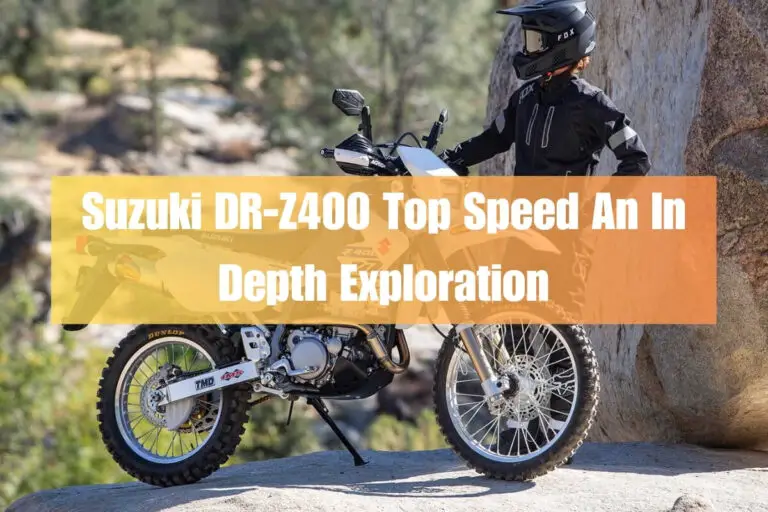 Suzuki DR-Z400 Top Speed: An In-Depth Exploration