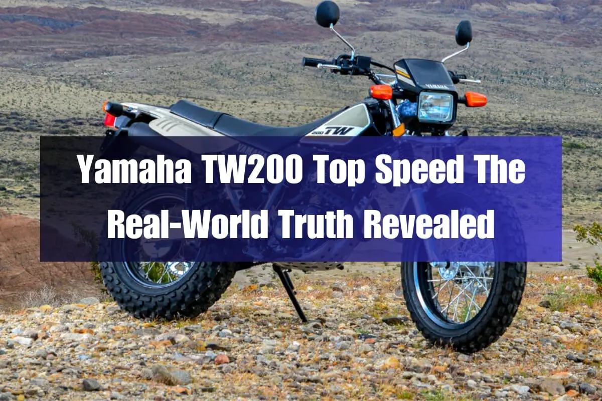Yamaha TW200 Top Speed