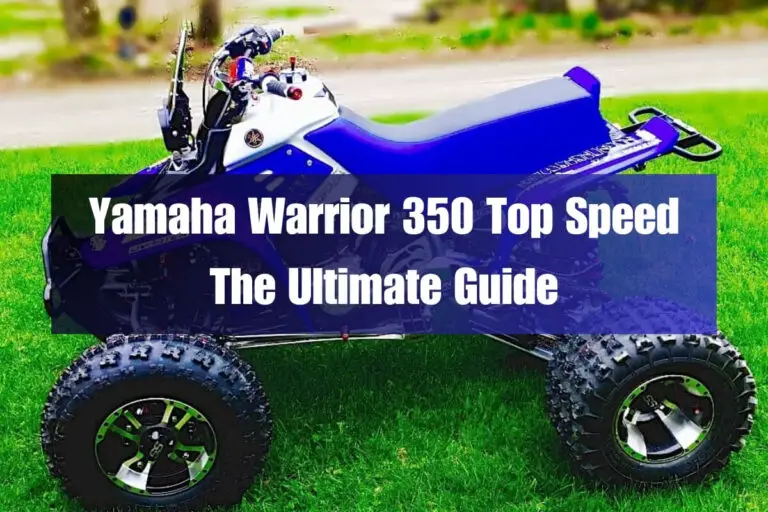 Yamaha Warrior 350 Top Speed: The Ultimate Guide