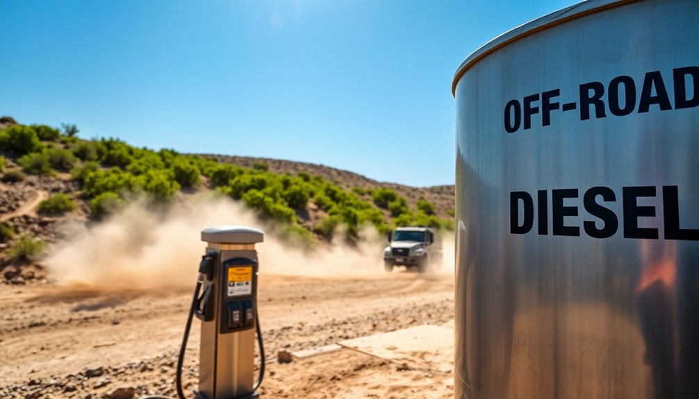 advantages of off road diesel