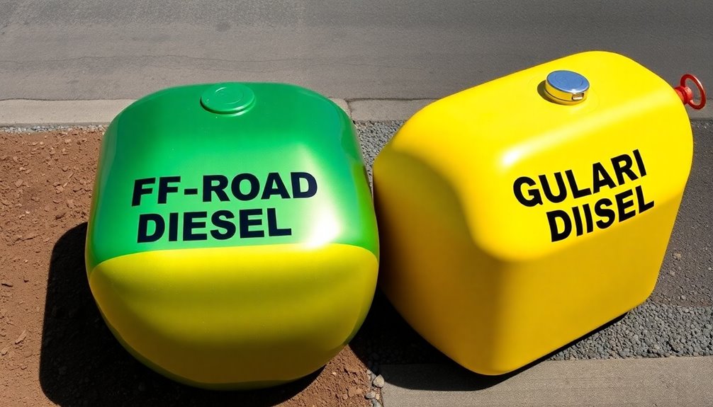 off road diesel fuel properties