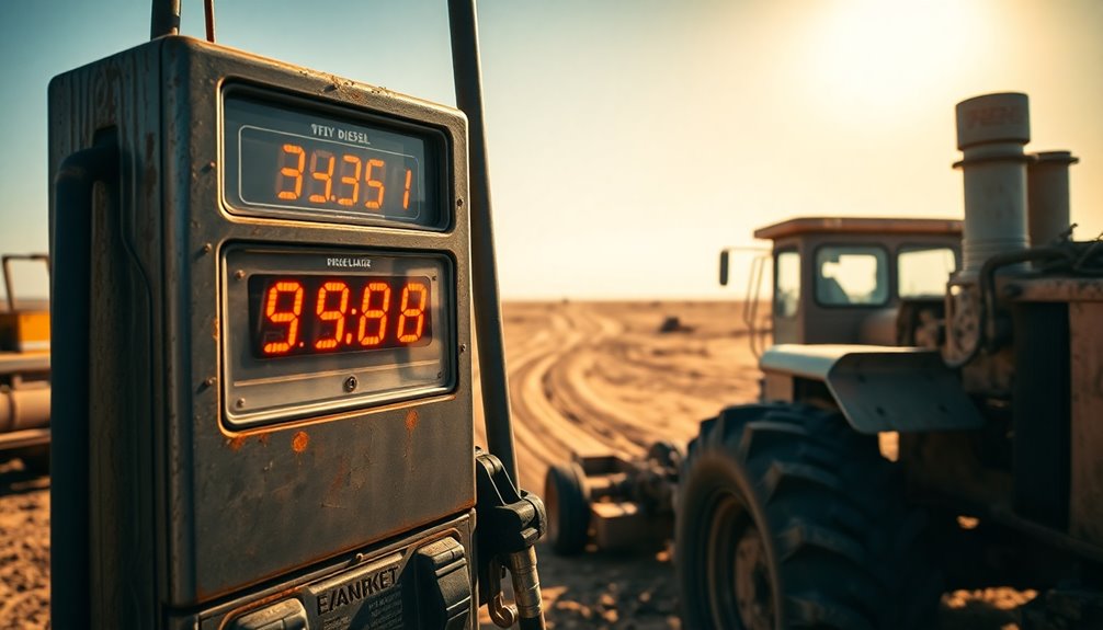 off road diesel pricing factors