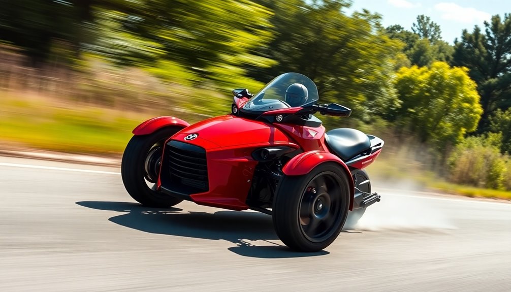 three wheeled adrenaline machine