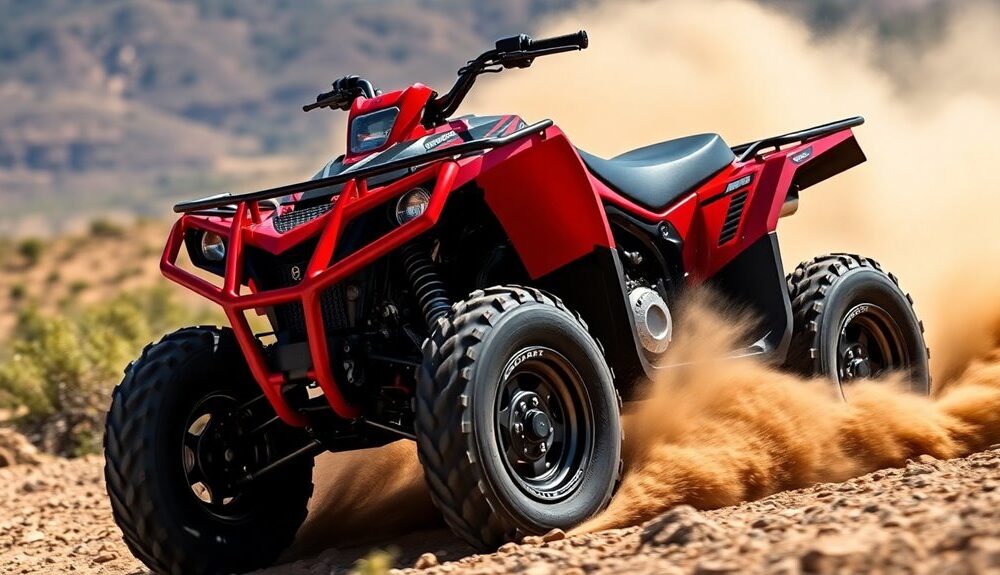 high performance atv speed