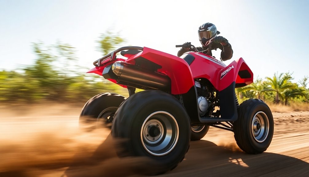 honda 400ex atv performance