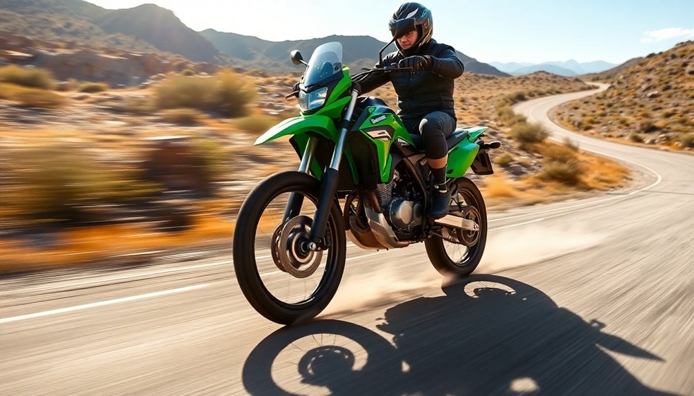 kawasaki klx300 speed performance