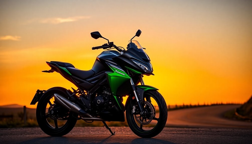 kawasaki z400 naked commuter performance