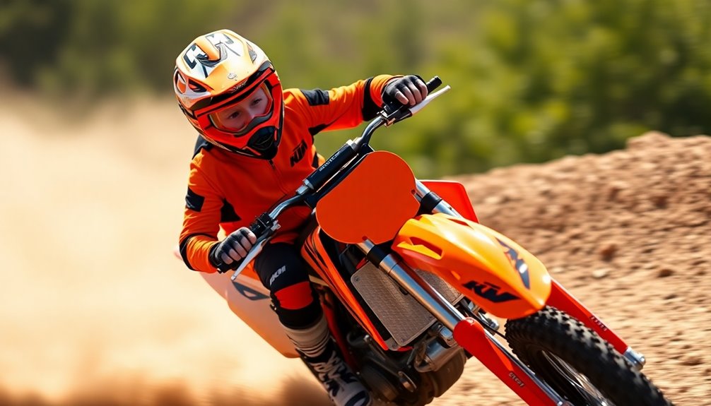 rising stars on dirtbikes