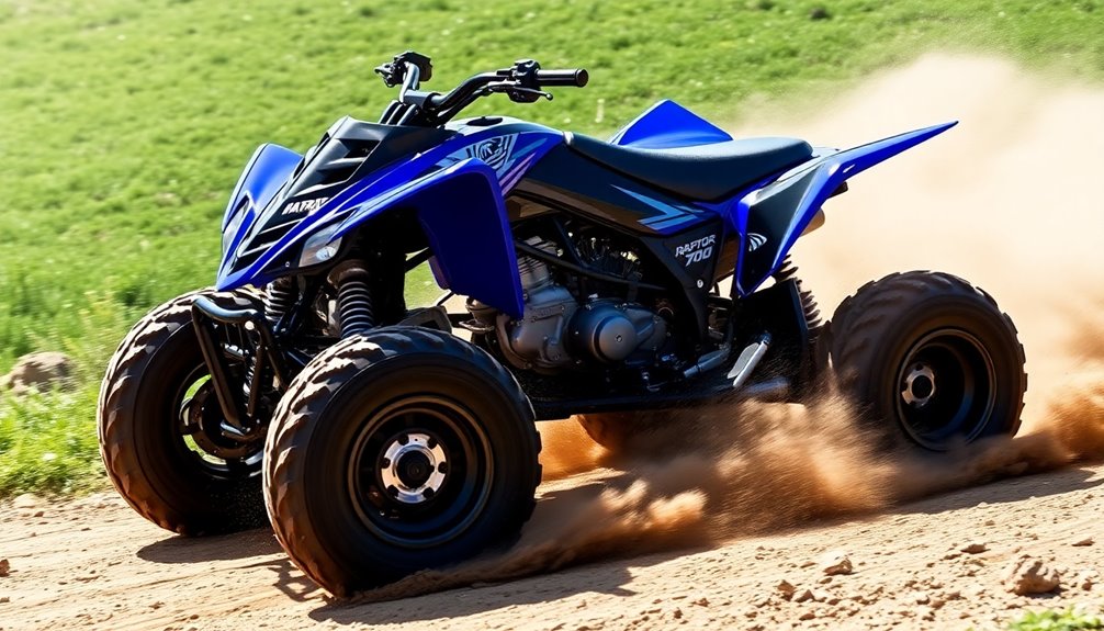 yamaha raptor 700 speed