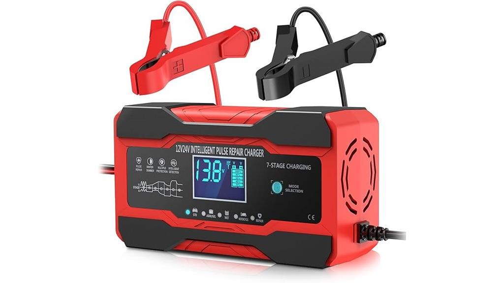 10a 12v 24v smart charger
