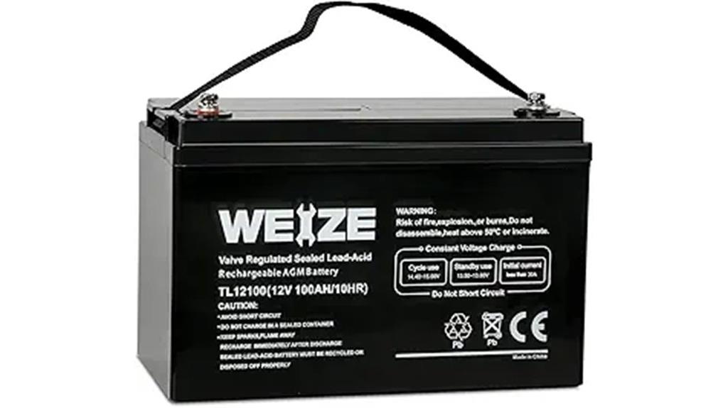 12 volt 100ah battery