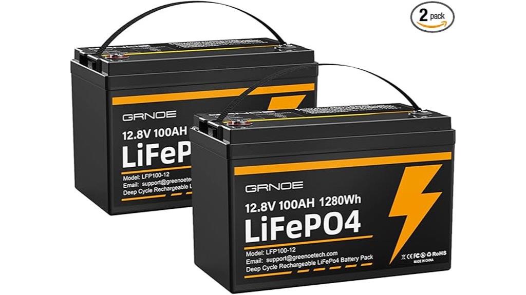12 volt 100ah battery pack
