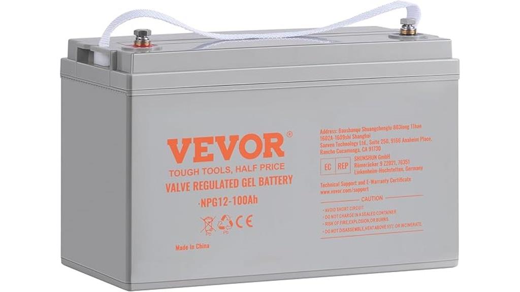 12v 100ah battery