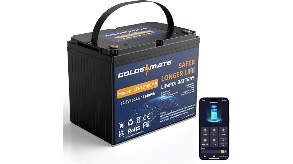 12v 100ah lithium battery