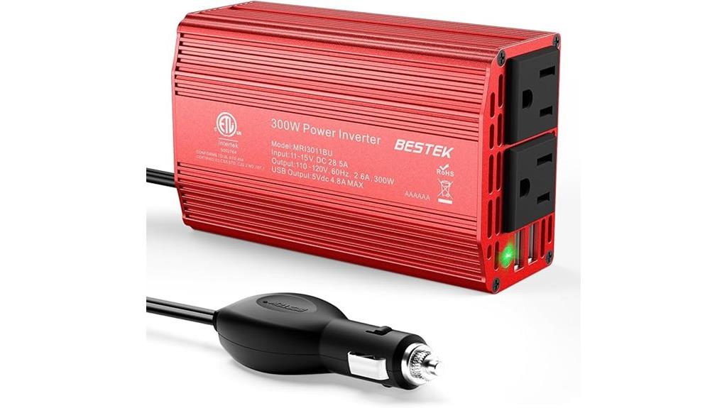 300w dual usb inverter