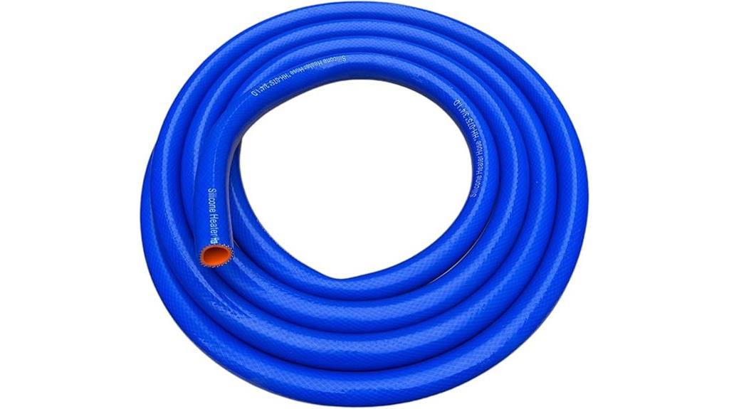 3 4 inch blue silicone hose
