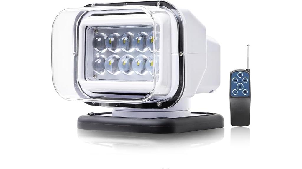 50w 360 rotating spotlight