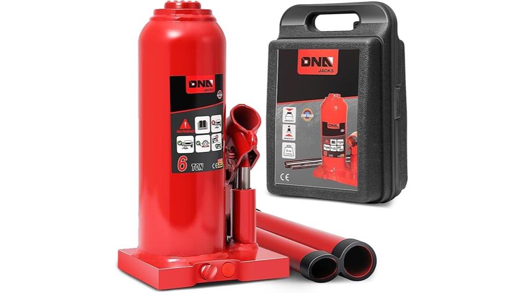 6 ton hydraulic bottle jack