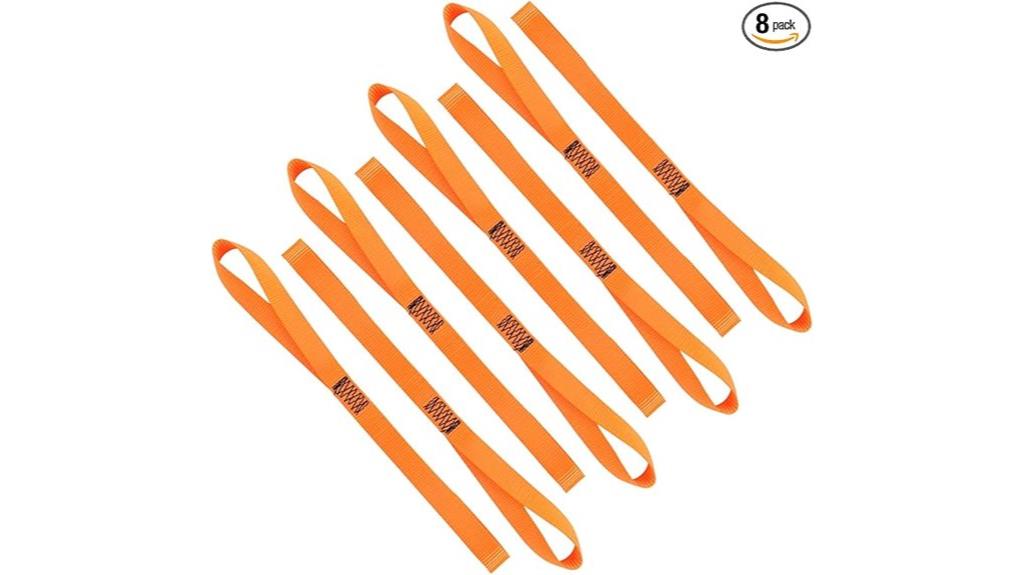 8 pack soft loop straps